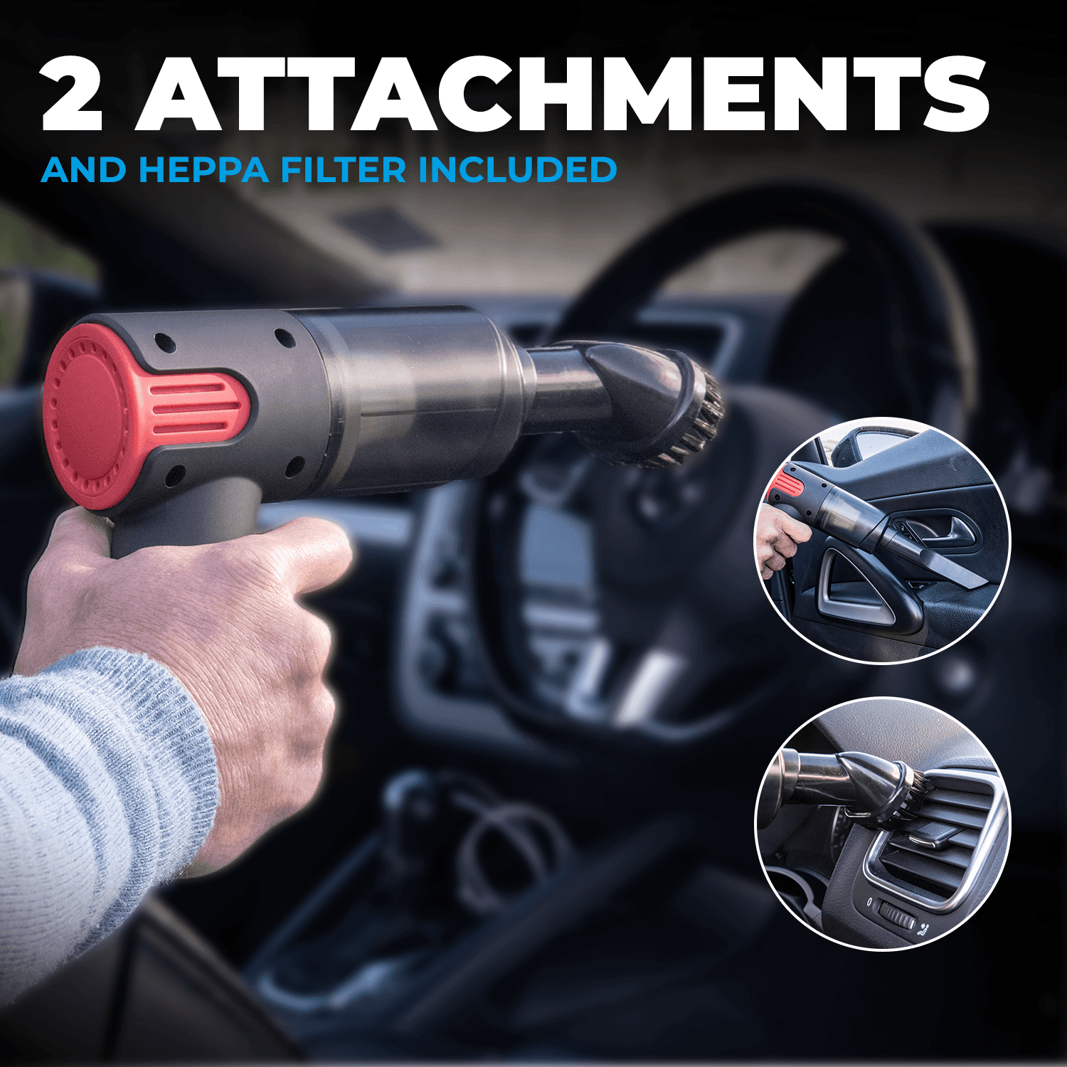 Simply Auto Wet/Dry Compact Vacuum - AUTOSTYLE UK