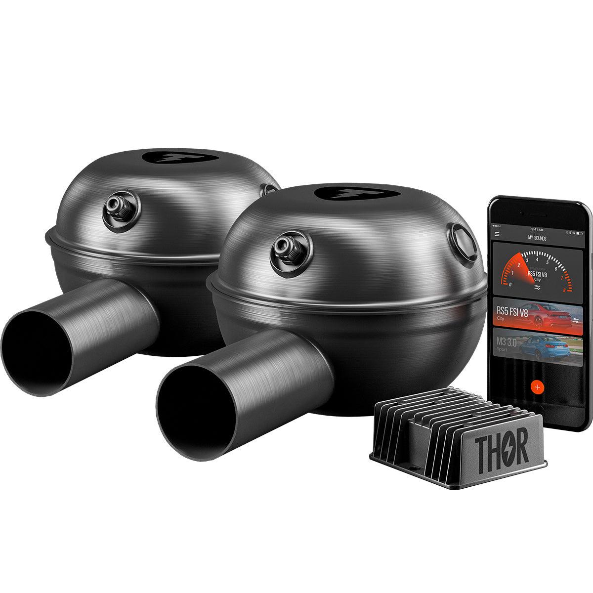 THOR Electronic Exhaust System, Active Sound Booster with APP Control - AUTOSTYLE UK