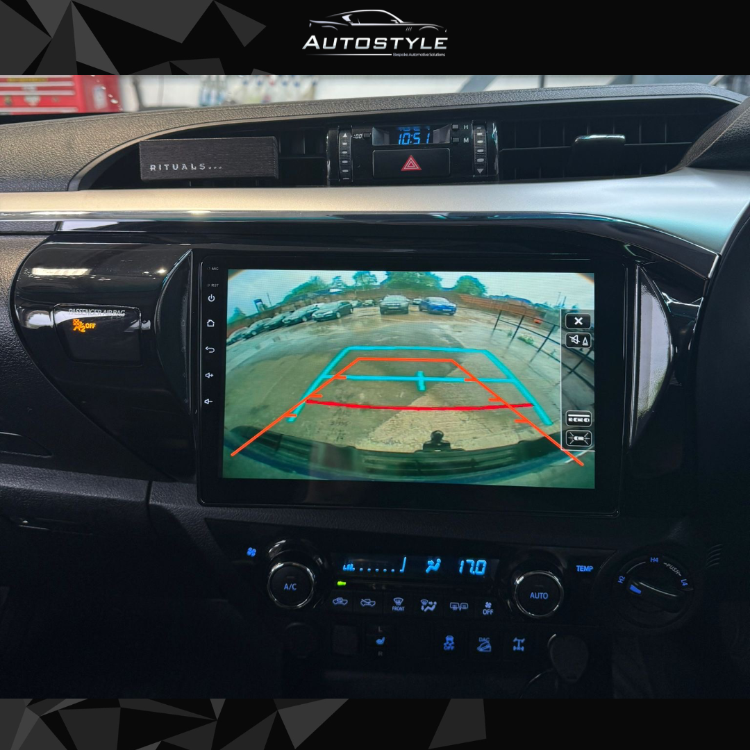 Toyota Hilux Apple Carplay / Android Auto 10" Stereo Upgrade