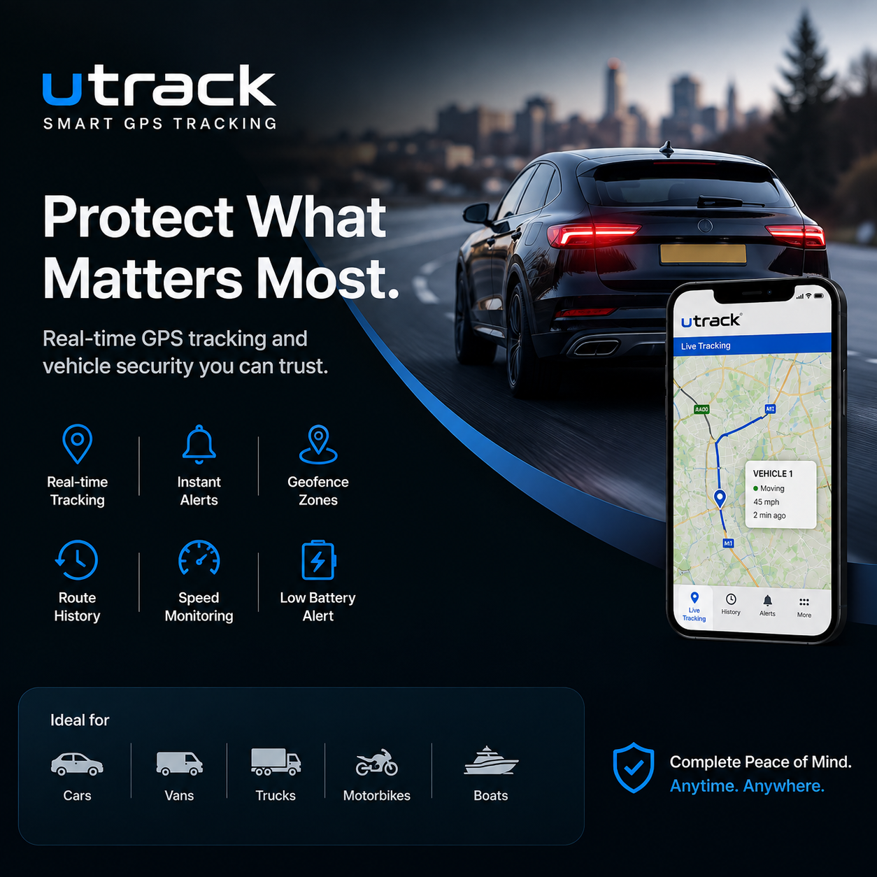 SmarTrack Utrack Fleet Tracking System