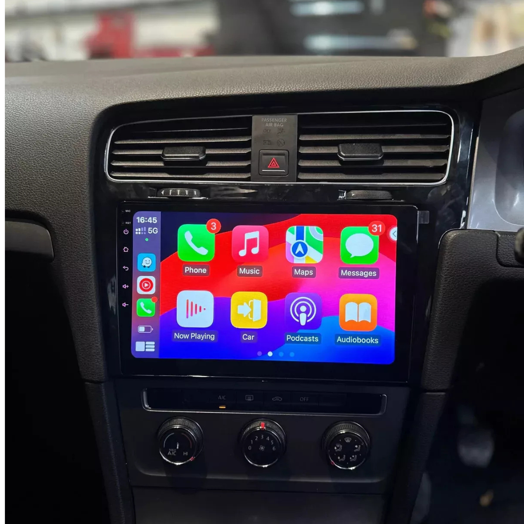 VW Golf Mk7 Apple Carplay / Android Auto 10" Stereo Upgrade RHD (2012 - 2016)