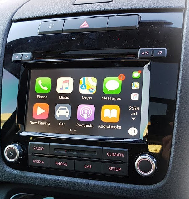 Wireless Apple CarPlay/Android Auto for Volkswagen Touareg