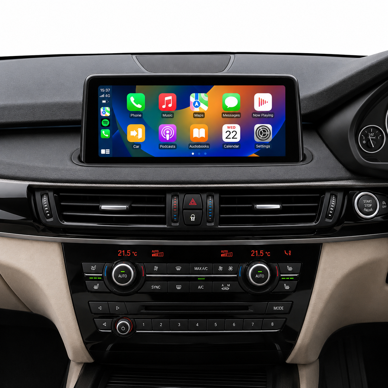 BMW X5 F15 (2014-2017) NBT Apple CarPlay Android Auto 10.25" Touch Screen