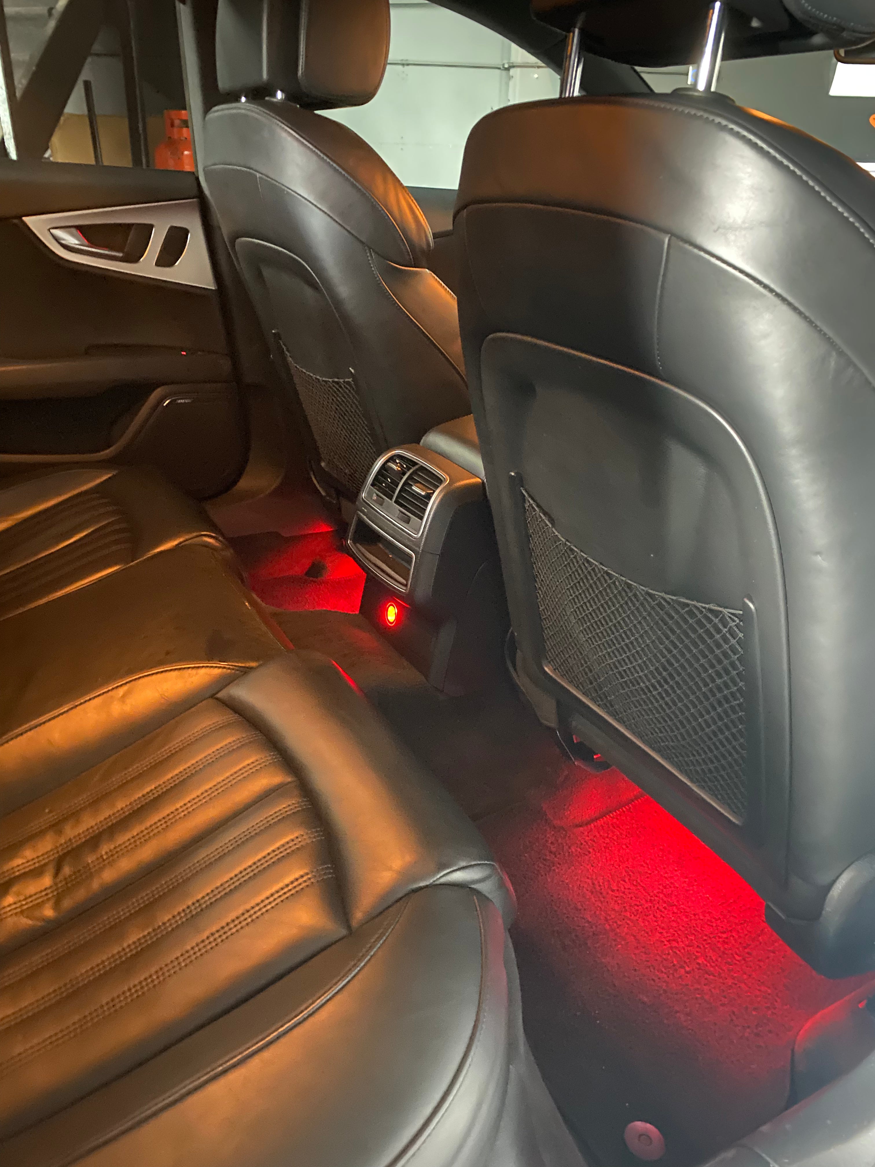 Car Interior Footwell LED Strip Lights RGB Multicolour App Controlled Atmosphere Lamp - AUTOSTYLE UK