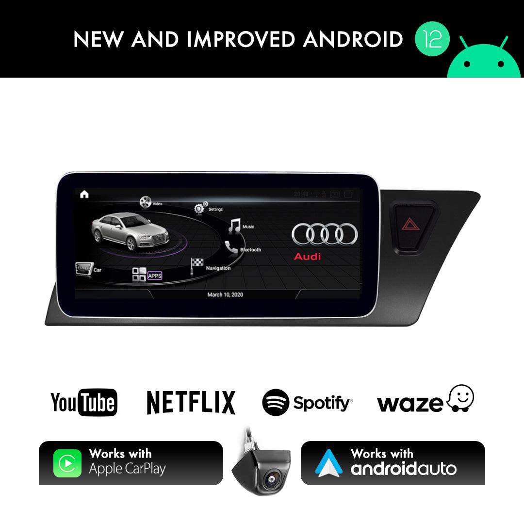 Audi A4 (2009-2016) 10.25" Android Screen Upgrade and Wireless Apple CarPlay RHD - AUTOSTYLE UK
