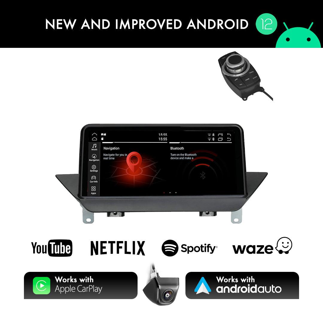 BMW X1 E84 (2009-2015) CIC iDrive 10.25" Android Screen Upgrade and Wireless Apple CarPlay - AUTOSTYLE UK