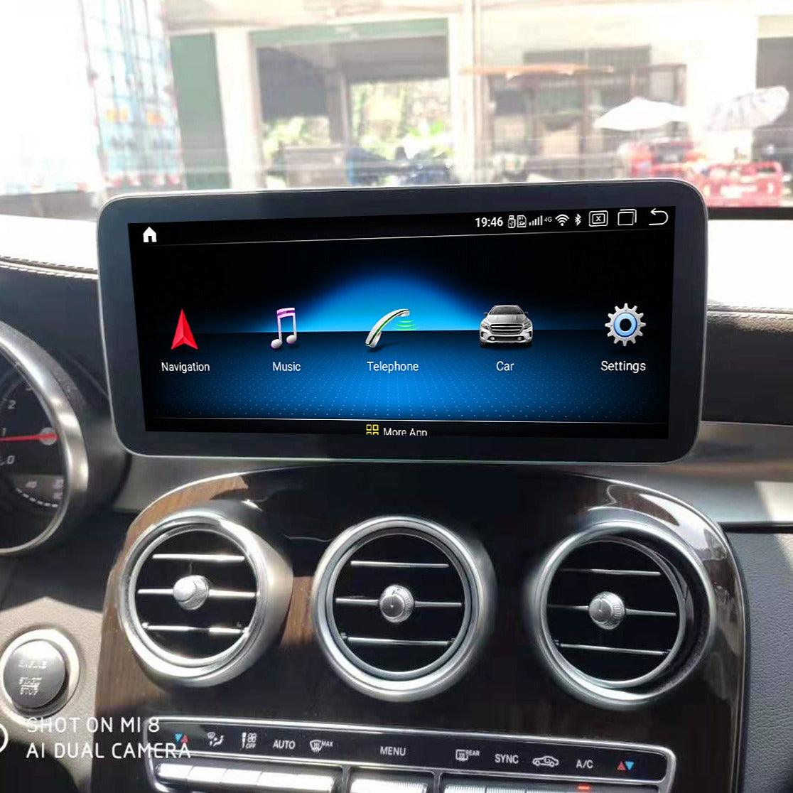 Mercedes-Benz C Class W205 (2014-2020) 10.25" Android Screen Upgrade and Wireless Apple CarPlay - AUTOSTYLE UK
