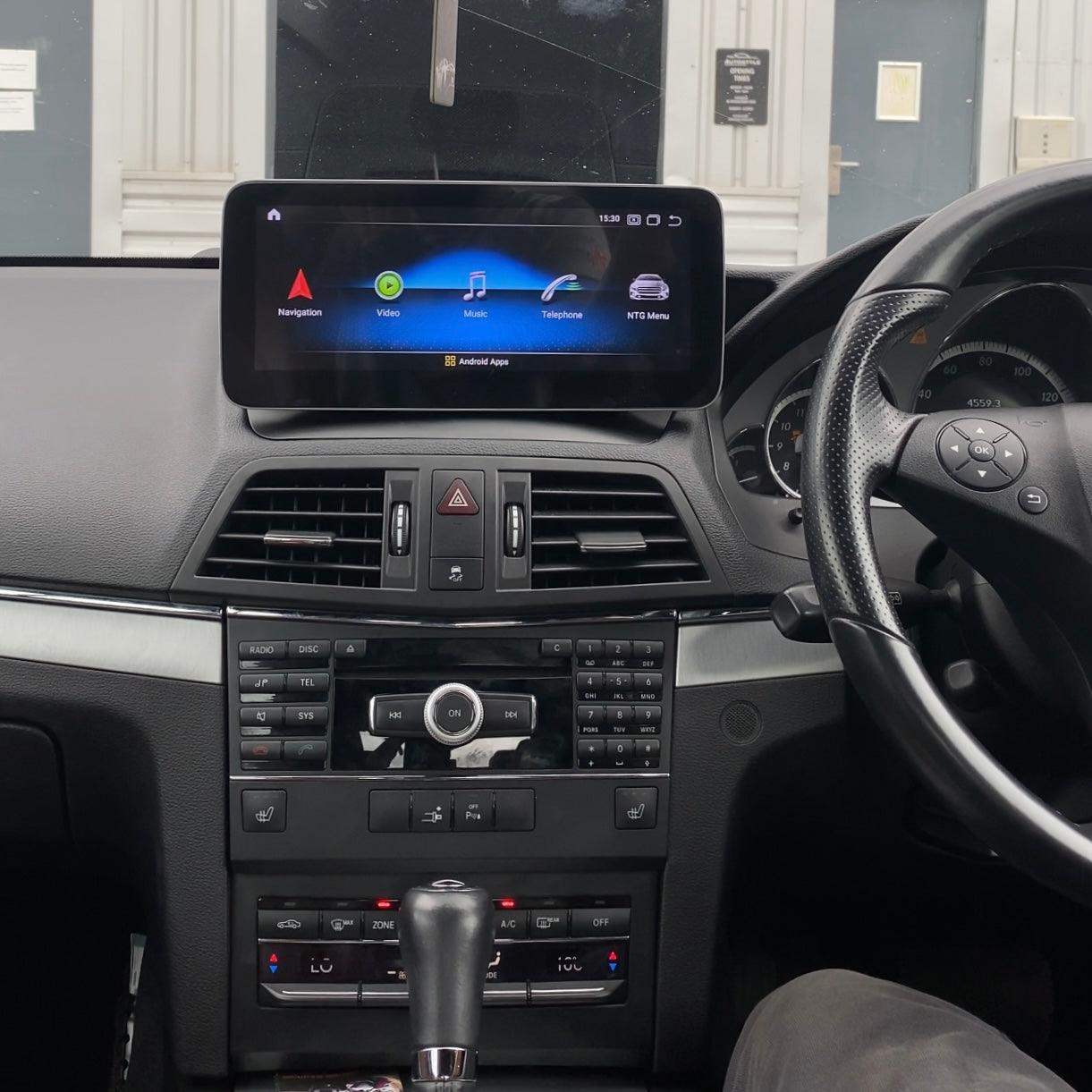 Mercedes-Benz E Class 2-Door Coupe C207/A207 (2010-2016) 10.25" Android Screen Upgrade and Wireless Apple CarPlay RHD - AUTOSTYLE UK