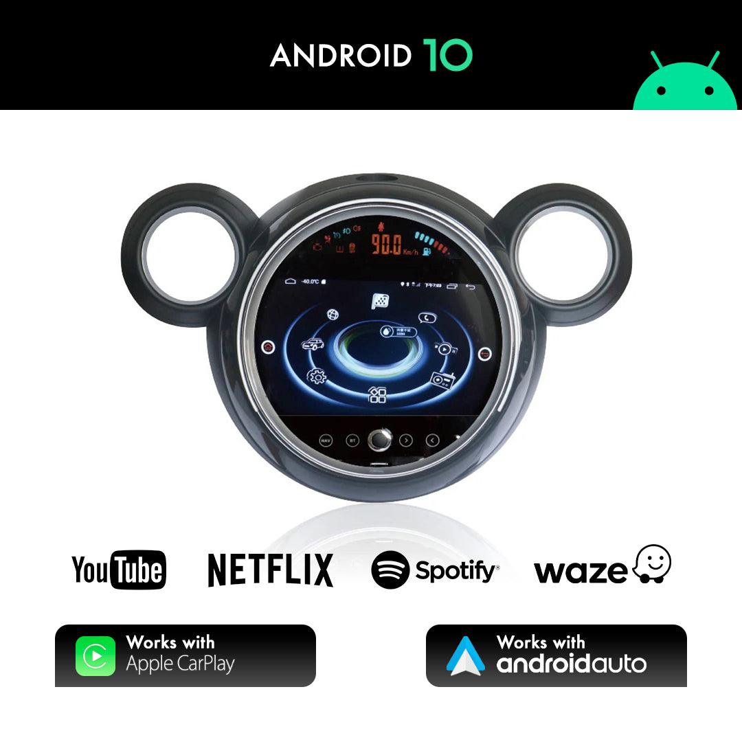 Mini Cooper S F55/F56 NBT (2014-2016) Countryman 9" Android Screen Upgrade and Wireless Apple CarPlay - AUTOSTYLE UK