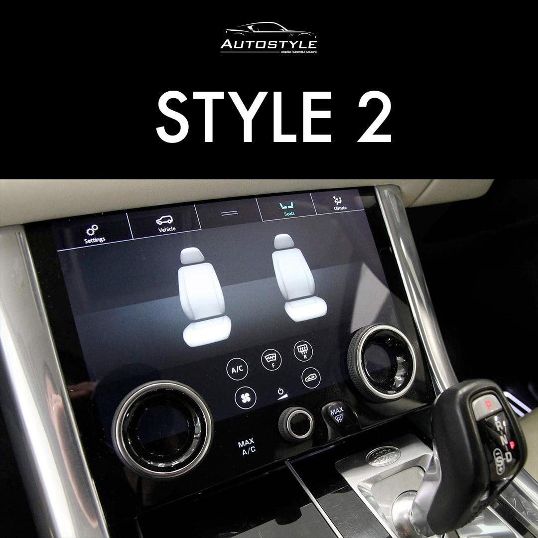 Range Rover Sport L494 (2014-2017) Climate Control Touch LCD Screen Upgrade (2 Styles) - AUTOSTYLE UK