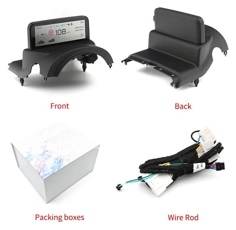 Tesla Model 3 / Model Y LCD Virtual Cluster Clock Upgrade - AUTOSTYLE UK