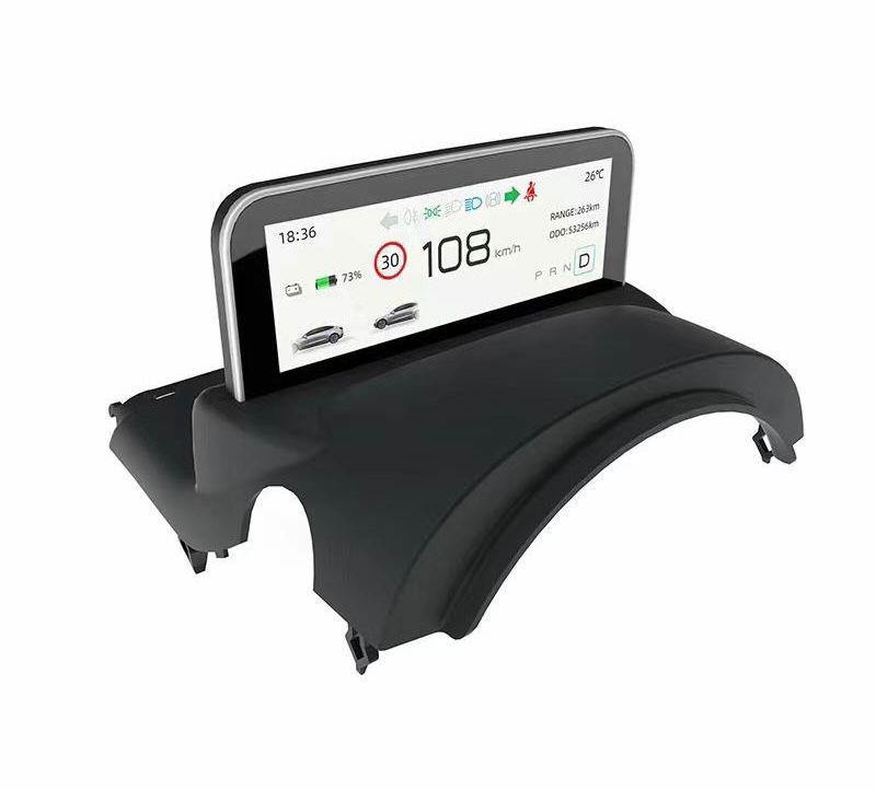 Tesla Model 3 / Model Y LCD Virtual Cluster Clock Upgrade - AUTOSTYLE UK